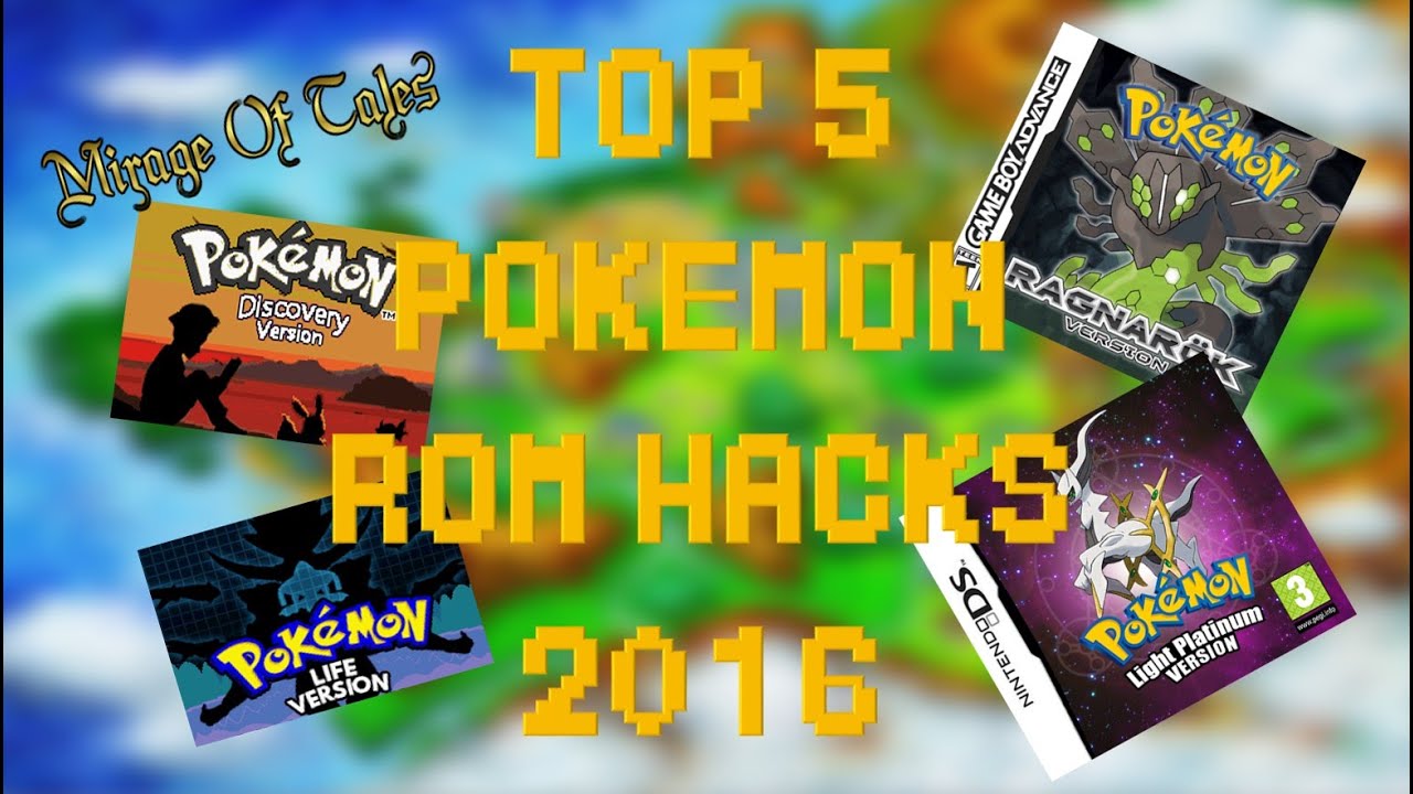 top 10 pokemon rom hacks